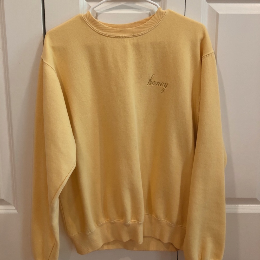 Yellow Honey PacSun Sweatshirt